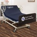 Medacure Standard Height Expandable Hospital Bed, Fully Electric with ProEx 48 Mattress MC-SLB48XMH1KA